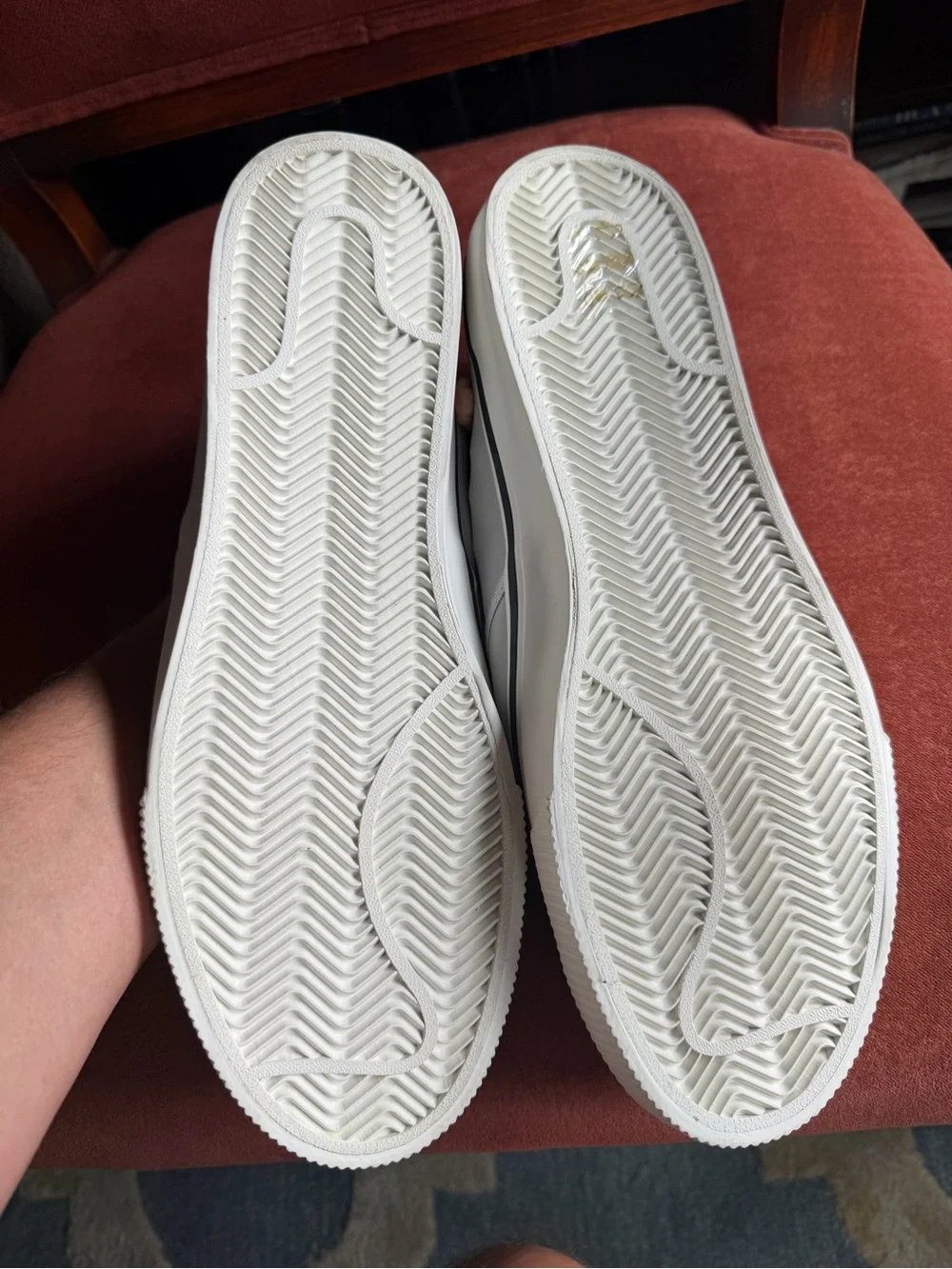 Swims White Slip-On Boat Shoes